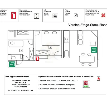 Zeezicht Majestic 1 Ostende